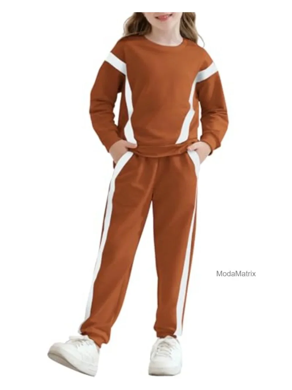 Toddler Girl 2 Piece Sweatshirt and Sweatpants Set Long Sleeve Track Suit